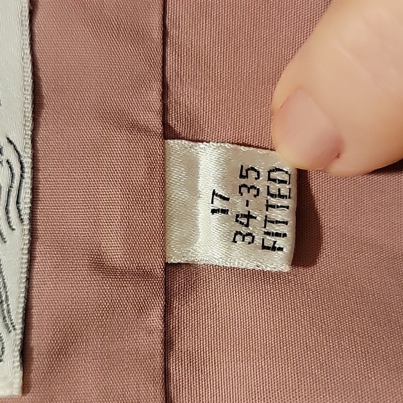 Vintage Sears Roebuck Long Sleeve Salmon Button Shirt 17in Collar - Picture 3 of 8